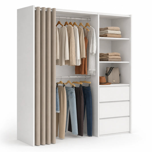 dressing-extensible-avec-tiroirs-etageres-et-rideau-gris-mcixyv5583jr