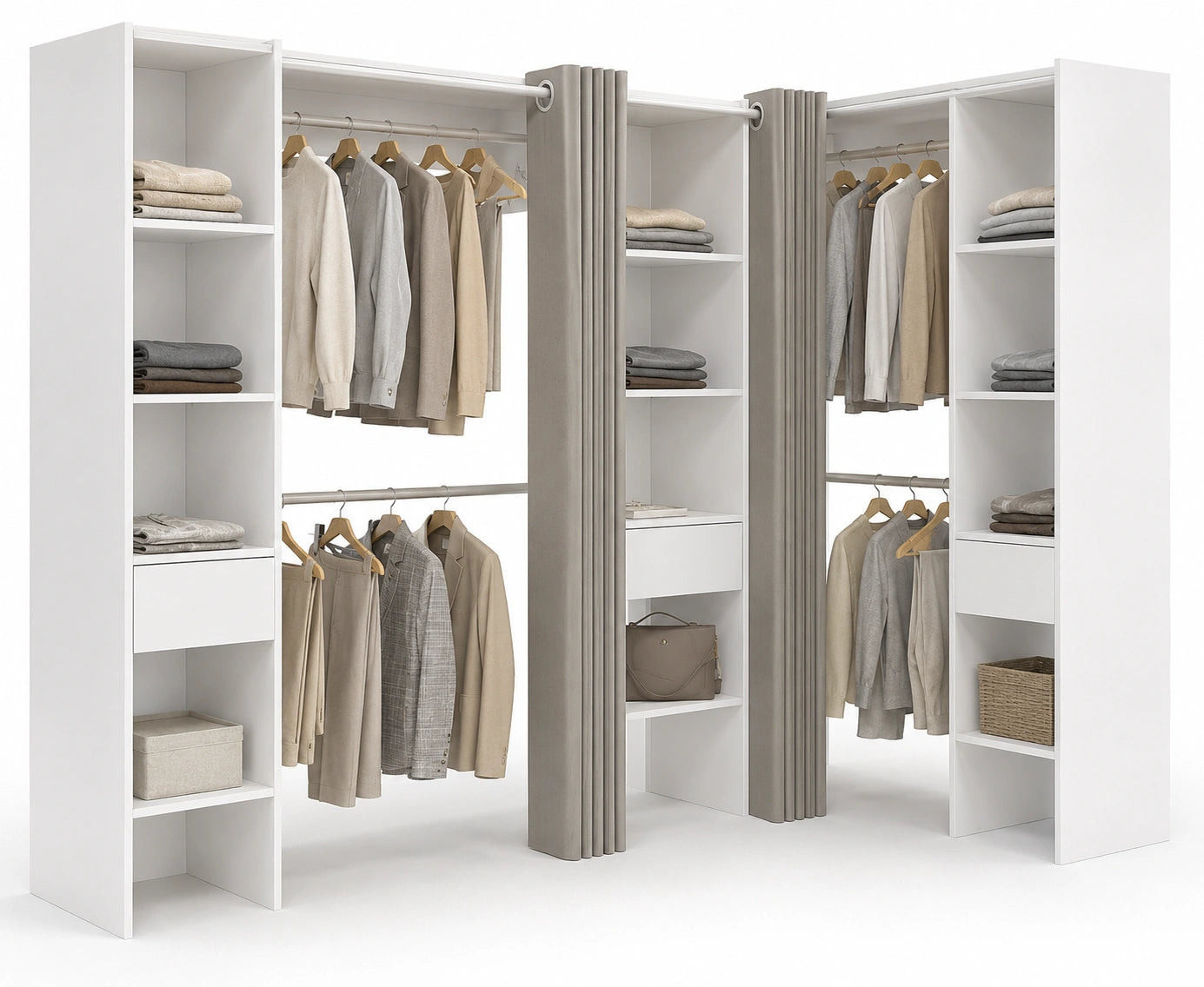 dressing-d-angle-extensible-avec-penderies-etageres-et-rideaux-gris-wwafmb5580uc