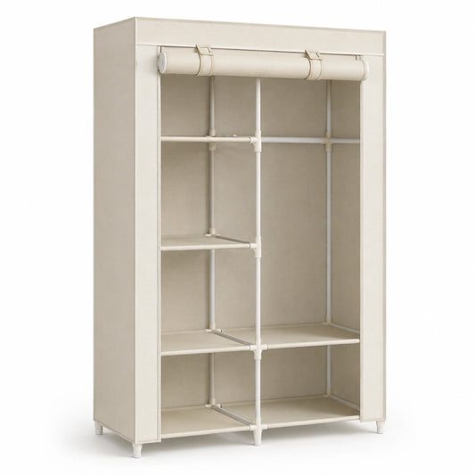 armoire-a-vetements-avec-tringle-et-6-niveaux-tissu-et-metal-45-x-88-x-168-cm-noir-epliec5674xp